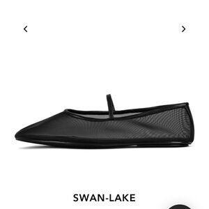 Brand new Jeffrey Campbell Swan Lake Mesh Ballet Flats